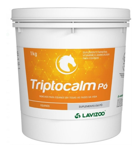 Triptocalm Pó 1 Kg Suplemento Alimentar - Lavizoo