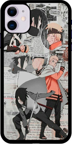 Funda Celular Anime Manga Naruto Y Sasuke Adultos