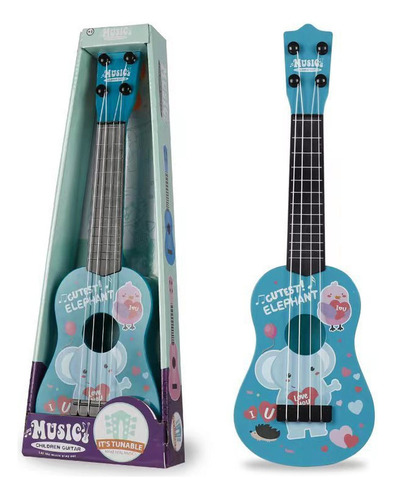 Guitarra Infantil De Instrumento Musical Simulado. A