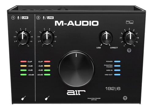 Interfaz M-audio Air 192 6 Placa De Grabación Usb