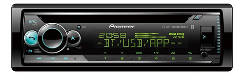 Sintonizador De Cd De 1 Din Pioneer Deh-s520bt Multicolor