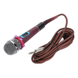 Micrófono De Mano Con Cable, Sonido Transparente, Aleación D