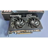 Amd Powercolor Fighter Radeon Rx6600 Xt 8gb (3 Meses De Uso)