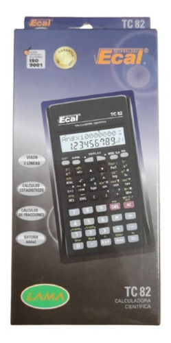 Calculadora Cientifica Lama Ecal Tc - 82 240 Funciones