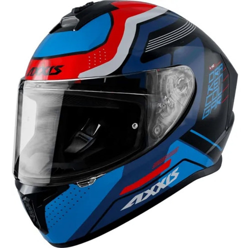 Casco Integral Moto Axxis Draken Visor Transparente Marelli