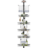 Skycarper Organizador De Ducha Esquinero Ajustable De 5 Nive
