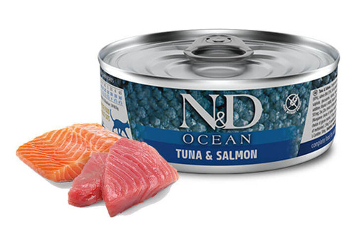 N&d Felino Lata Ocean Tuna & Salmon 70 Gr