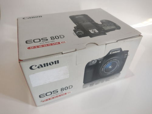  Canon Eos Kit 80d + Lente 18-135mm F/3.5-5.6 Is Permuto