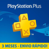 Playstation Plus Psn 3 Meses - Ps4 - Online Agora
