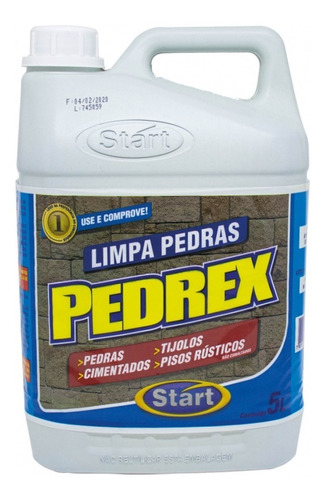 Limpa Pedras Concentrado Pedrex Start 5l