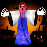 Inflable Halloween Led Adorno Decoracion Fantasmas 2.4mts