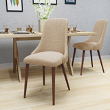 Raphelle Mid Century - Sillas De Comedor Con Patas De Mader.