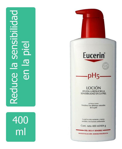 Eucerin Ph5 Loción Para Piel Seca Y Sensible Botella Con 400