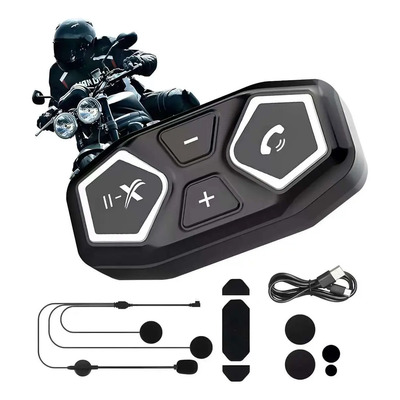 Audífonos Para Casco De Motos X11 Bluetooth 5.0 Impermeables