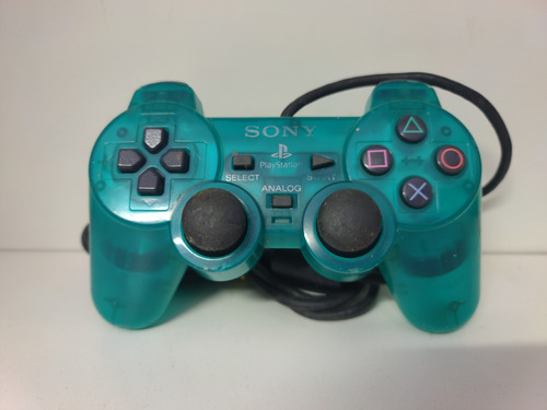 Controle Verde Translucido Playstation 2 - Original-