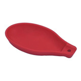 Descanso Para Colher Em Silicone Kenya Vermelho