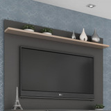 Painel Tv 40  Multimóveis Cr45109 Grafite/siena