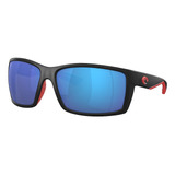 Lentes Costa Del Mar Reefton Race Black Blue Mirror