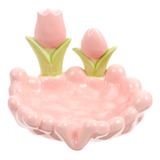 Soporte Decorativo Para Platos De Ducha Con Forma De Flor