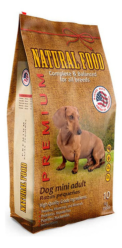 Natural Food Dog Mini Adulto 10kg