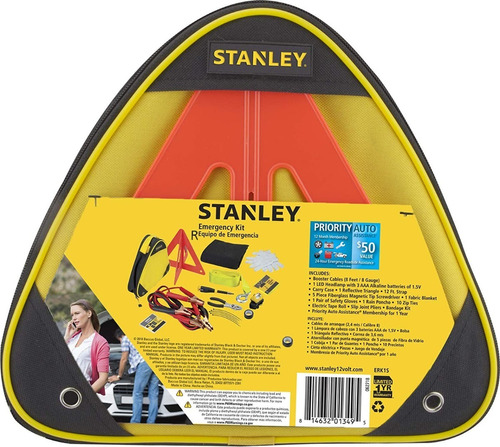 Botiquín De Emergencia Para Carros Stanley Kit 15pzas Nuevo