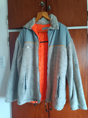 Campera Columbia Con Corderito Xxl