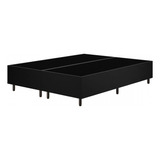 Base De Cama Box Queen Zeus Preto 26775 - Vian