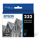 Epson 232 Claria Ink Cartucho Negro De Capacidad Estándar (t