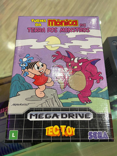 Jogo Mega Drive Monica Na Terra Dos Monstros Lacrado
