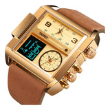 Reloj Digital Para Hombre Skmei1391 Pantalla Retroiluminada