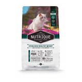 Alimento Gato Nutrique Esterilizado/control Peso 2k Pavo Tm