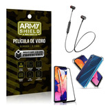 Fone Bluetooth Hs615 Samsung A10+capa Anti Shock+pelicula 3d