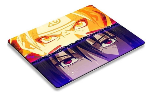  Mousepad Liso 21x17 Cm Naruto Sasuke Anime Grafimax