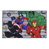 Avengers Los Vengadores Alfombras Bajadas  De Cama 56x90 