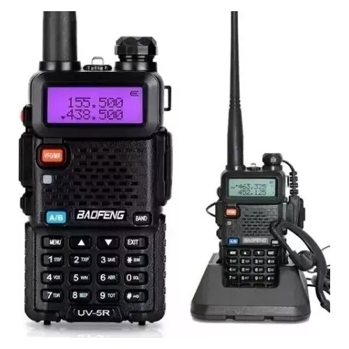 Pack 2 Radio Baofeng Walkie Talkie Uv-5r 