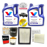 Kit Service Aceite 10w40 + 4 Filtros Toyota Hilux 2.4 2.8