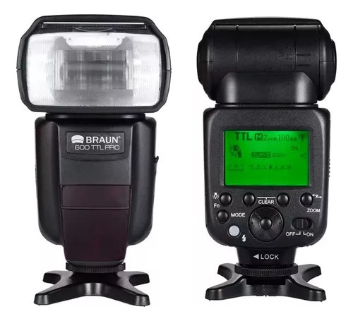 Flash Profesional Braun 600 Ttl Pro Para Camara Sony Entrega