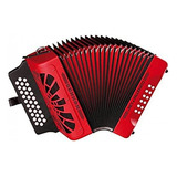 Acordeon Hohner Rey Vallenato Adg Rojo