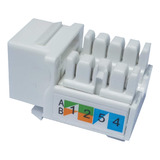 Keystone Jack Rj45 Categoria 6 C&tv Americano 30 Unidades