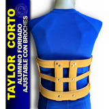 Corset Taylor Corto Aluminio Forrad Lumbo Sacro Sacro Lumbar