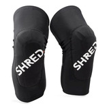 Rodilleras Ciclismo Motocross Shred Flexi Pads Certificadas Color Negro Talla G