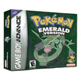 Pokémon Emerald Gba Juego Físico En Caja Con Protección