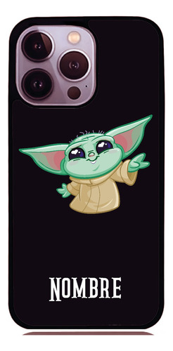 Funda Baby Yoda Grogu V2 Apple iPhone Personalizada