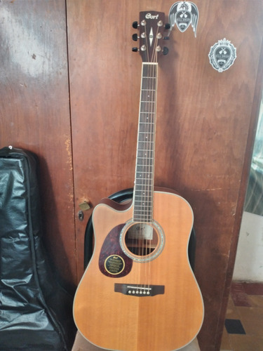 Guitarra Acústica Cort Af515ce Para Mano Zurda