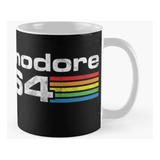 Taza Logotipo Retro De Commodore 64 Calidad Premium