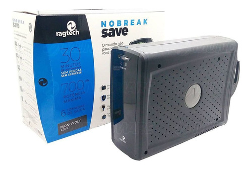 Nobreak 700va 220v Monovolt 3 Em 1 Com 7 Níveis De Proteção