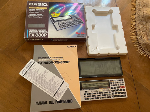 Casio Fx-880p Calculadora En Caja