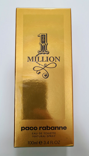 Perfume One 1 Million Paco Rabanne, 100ml Eau De Toilette