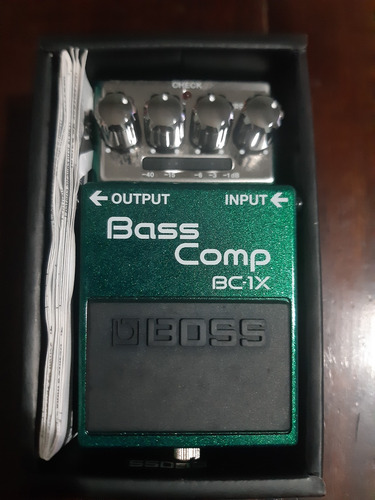 Pedal Boss Bass Comp Bc-1x Compressor