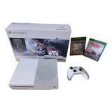 Xbox One S 1tb Seminovo C/ 1 Controle E 2 Jogos Físicos